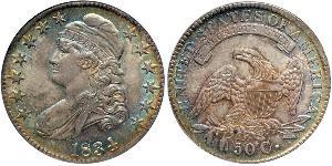 50 Cent USA (1776 - ) Silver 