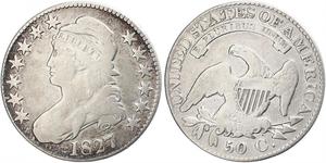 50 Cent USA (1776 - ) Silver 