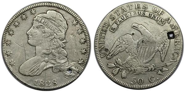 50 Cent USA (1776 - ) Silver 