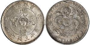 50 Cent China Silver/Nickel 