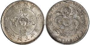 50 Cent China Silver/Nickel 