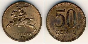 50 Cent Litauen (1991 - )  
