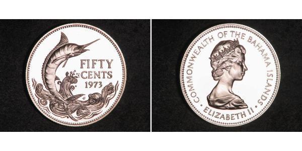 50 Cent Bahamas 銀 