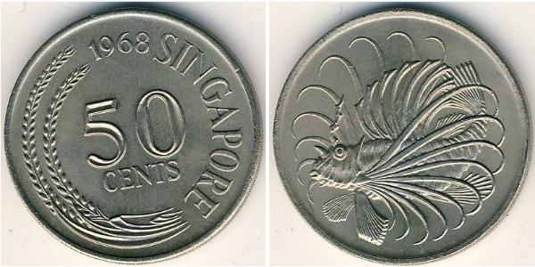 50 Cent Singapore 銅/镍 