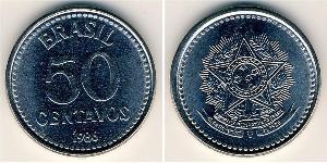 50 Centavo Brésil Acier 