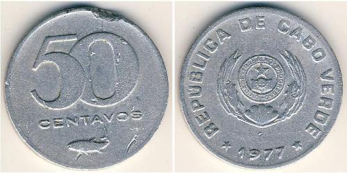 50 Centavo Republic of Cape Verde (1975 - ) Aluminio 