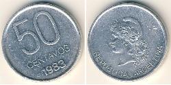 50 Centavo Argentine Republic (1861 - ) Aluminium 