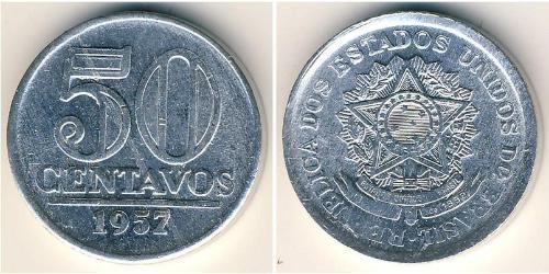 50 Centavo Brazil Aluminium 