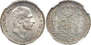 50 Centavo Philippines Argent 