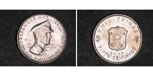 50 Centavo Philippines Argent Douglas MacArthur (1880 - 1964) 