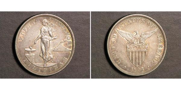 50 Centavo Philippines Argent 