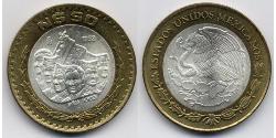 50 Centavo Mexiko (1867 - ) Bimetall 