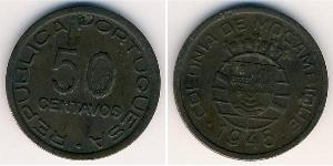 50 Centavo Mozambique Bronce 