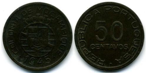 50 Centavo Mozambique Bronce 