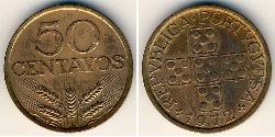 50 Centavo Estado Novo (Portugal) (1933 - 1974) Bronze 