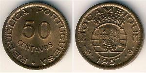 50 Centavo Mozambique Bronze 