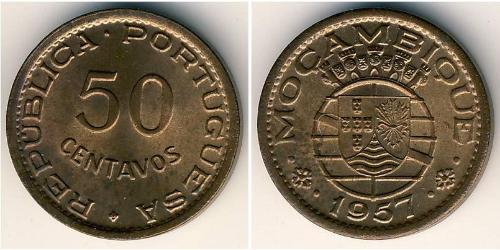 50 Centavo Mozambique Bronze 