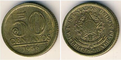 50 Centavo Brazil Bronze/Aluminium 