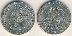 50 Centavo United Mexican States (1867 - ) Copper/Nickel 