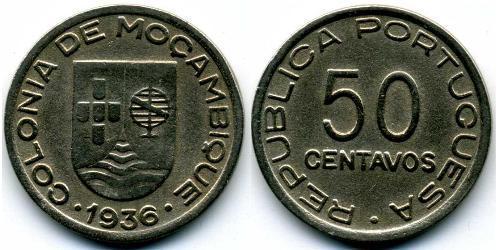 50 Centavo Mozambique Cuivre/Nickel 