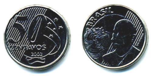 50 Centavo Brasilien Kupfer/Nickel 