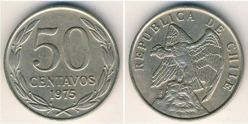 50 Centavo Chile Kupfer/Nickel 