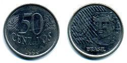 50 Centavo Brasil Níquel/Acero 