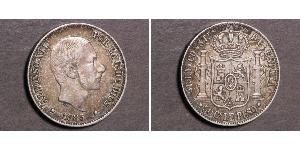 50 Centavo Filipinas Plata 