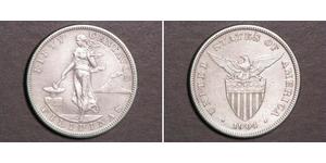 50 Centavo Filipinas Plata 