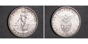 50 Centavo Filipinas Plata 