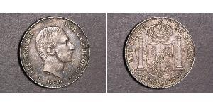 50 Centavo Filipinas Plata 