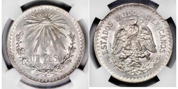 50 Centavo México (1867 - ) Plata 