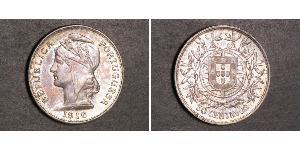 50 Centavo Primera República Portuguesa (1910 - 1926) Plata 