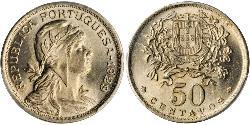 50 Centavo Estado Novo (Portogallo) (1933 - 1974) Rame/Nichel 