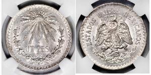 50 Centavo Mexiko (1867 - ) Silber 