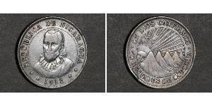 50 Centavo Nicaragua Silber 