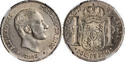 50 Centavo Philippinen Silber 