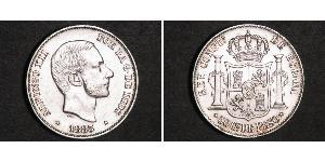 50 Centavo Philippinen Silber 