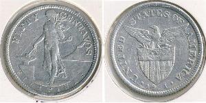 50 Centavo Philippinen Silber 
