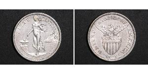 50 Centavo Philippinen Silber 