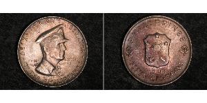 50 Centavo Philippinen Silber Douglas MacArthur (1880 - 1964) 