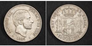 50 Centavo Philippines Silver 