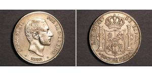 50 Centavo Philippines Silver 