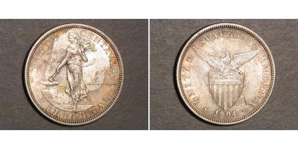 50 Centavo Philippines Silver 