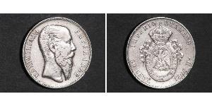 50 Centavo Second Mexican Empire (1864 - 1867) Silver Maximilian I of Mexico (1832 - 1867)