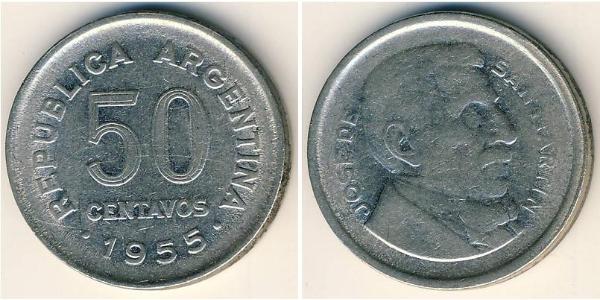 50 Centavo 阿根廷 Steel/镍 
