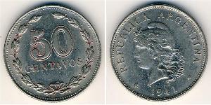 50 Centavo Argentina (1861 - )  