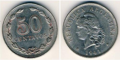 50 Centavo Argentinien (1861 - )  