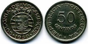 50 Centavo Mosambik  