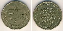 50 Centavo United Mexican States (1867 - )  